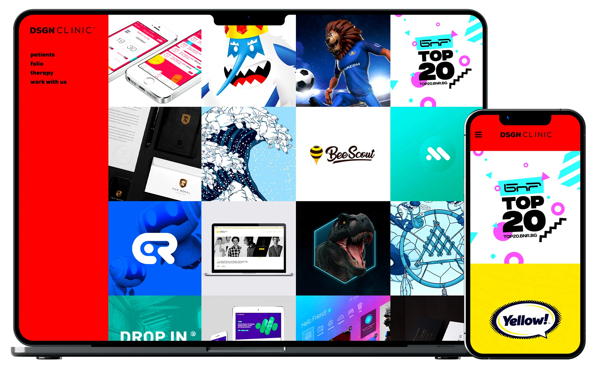 Website Desktop/Mobile Preview