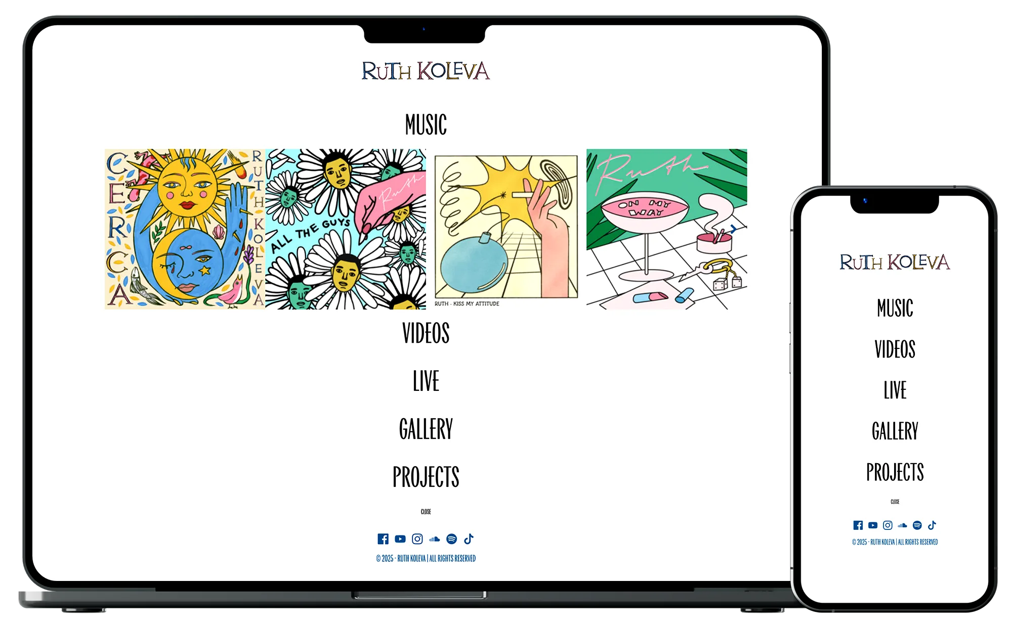 Website Desktop/Mobile Preview