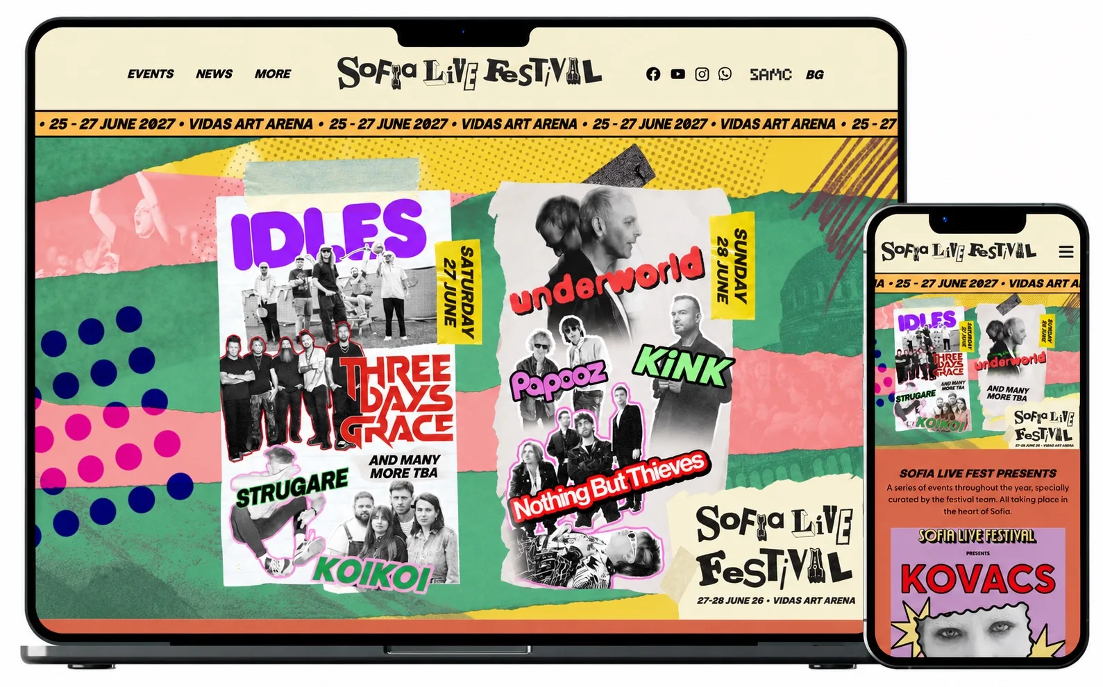 Website Desktop/Mobile Preview