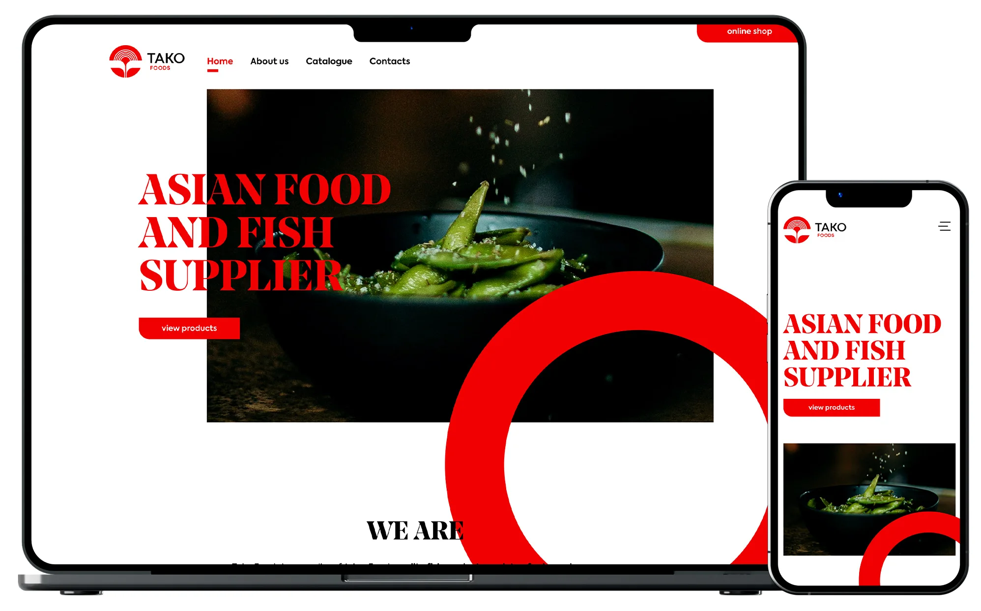 Website Desktop/Mobile Preview